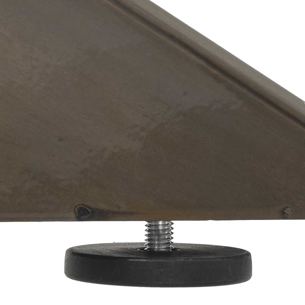 Gamba per Tavolo da Pranzo a Forma di Ragno Nero 120x68x(72-73) cm Acciaio | homemem39