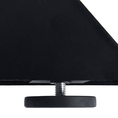 Gamba per Tavolo da Pranzo a Forma di Ragno Nero 150x78x(72-73) cm Acciaio | homemem39