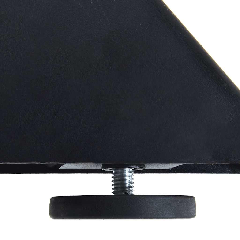 Gamba per Tavolo da Pranzo a Forma di Ragno Antracite 150x78x(72-73) cm Acciaio | homemem39