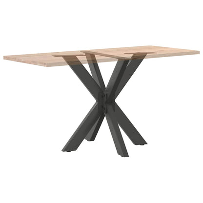 Gamba per Tavolo da Pranzo a Ragno Antracite 85x85x(72-73) cm