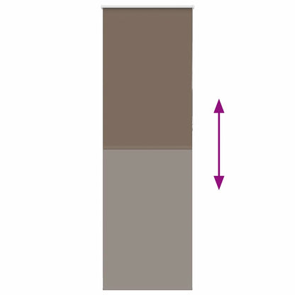 Tenda a Rullo Oscurante 80x230 cm Larghezza Tessuto 75,7 cm