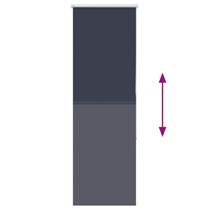 Tenda a Rullo Oscurante 50x130 cm Larghezza Tessuto 45,7 cm | homemem39