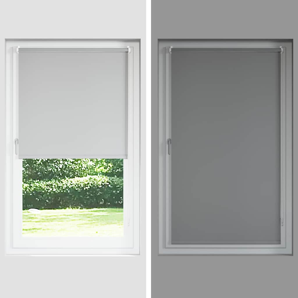 Tenda a Rullo Oscurante 100x230 cm Larghezza Tessuto 95,7 cm | homemem39