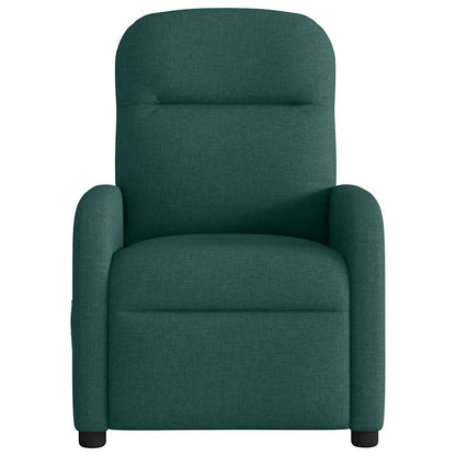 Poltrona Reclinabile in Tessuto Verde Scuro | homemem39