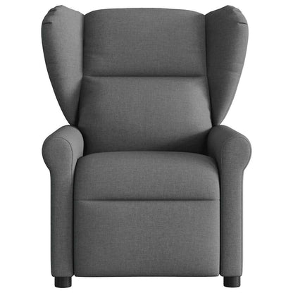 Poltrona Reclinabile in Tessuto Grigio Scuro | homemem39