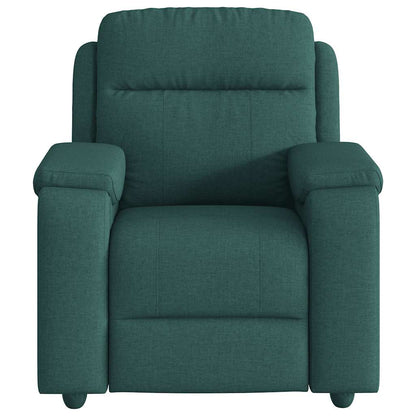 Poltrona Reclinabile in Tessuto Verde Scuro | homemem39