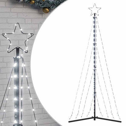 Albero di Natale a LED 339 LED Bianco Freddo 182 cm - homemem39