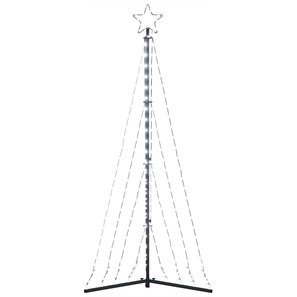 Albero di Natale a LED 339 LED Bianco Freddo 182 cm - homemem39