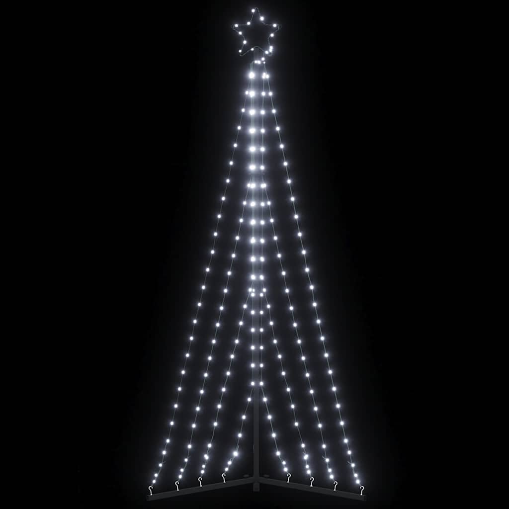 Albero di Natale a LED 339 LED Bianco Freddo 182 cm - homemem39