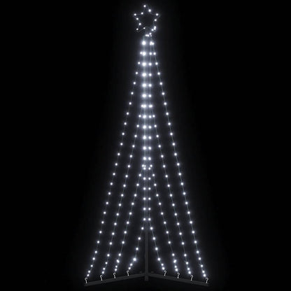 Albero di Natale a LED 339 LED Bianco Freddo 182 cm - homemem39