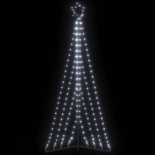 Albero di Natale a LED 339 LED Bianco Freddo 182 cm - homemem39