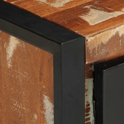 Tavolino Salotto Multicolore 90x50x36cm Legno Massello Recupero | homemem39