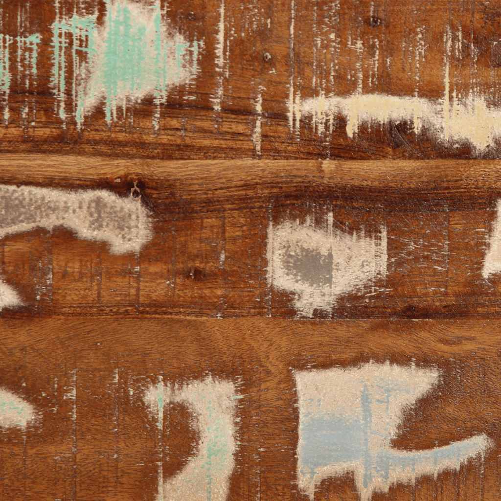Tavolino Salotto Multicolore 90x50x36cm Legno Massello Recupero | homemem39