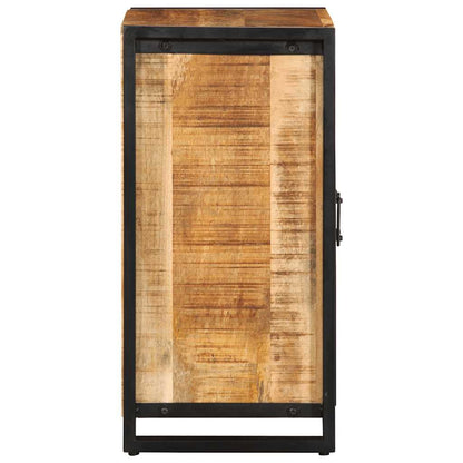 Credenza 55x35x70 cm in Legno Massello di Mango Grezzo - homemem39