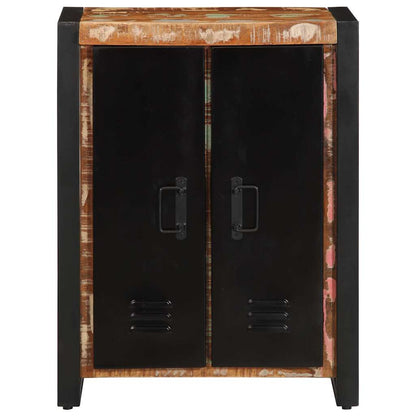 Credenza Multicolore 55x35x70 cm in Legno Massello Recupero - homemem39