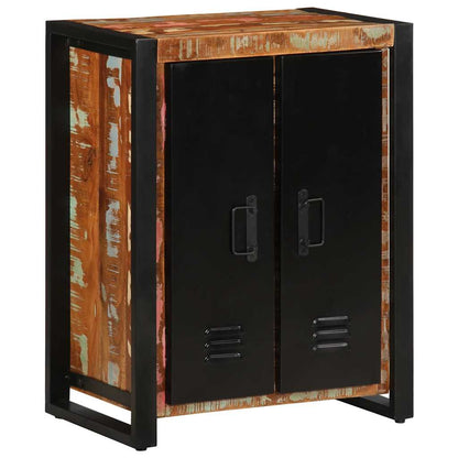 Credenza Multicolore 55x35x70 cm in Legno Massello Recupero - homemem39