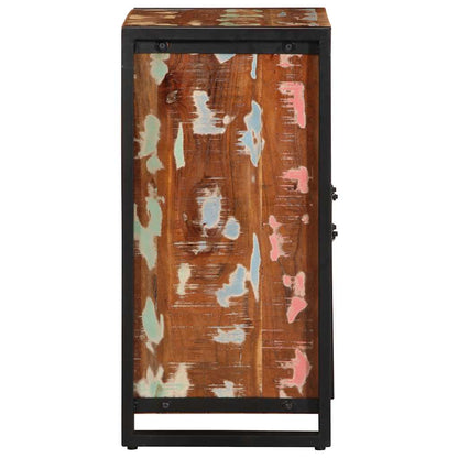 Credenza Multicolore 55x35x70 cm in Legno Massello Recupero - homemem39