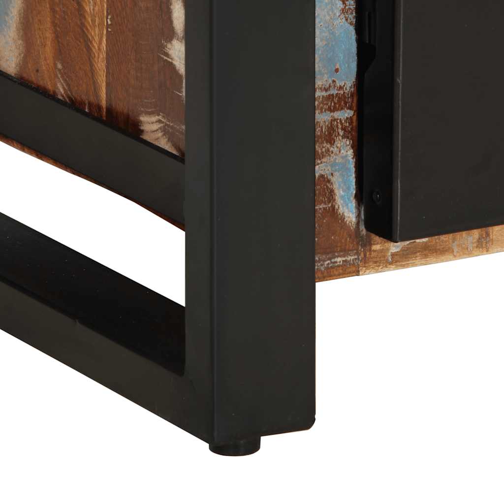 Credenza Multicolore 55x35x70 cm in Legno Massello Recupero - homemem39