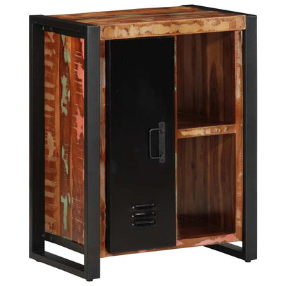 Credenza Multicolore 55x35x70 cm in Legno Massello Recupero - homemem39