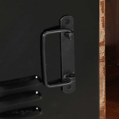 Credenza Multicolore 55x35x70 cm in Legno Massello Recupero - homemem39