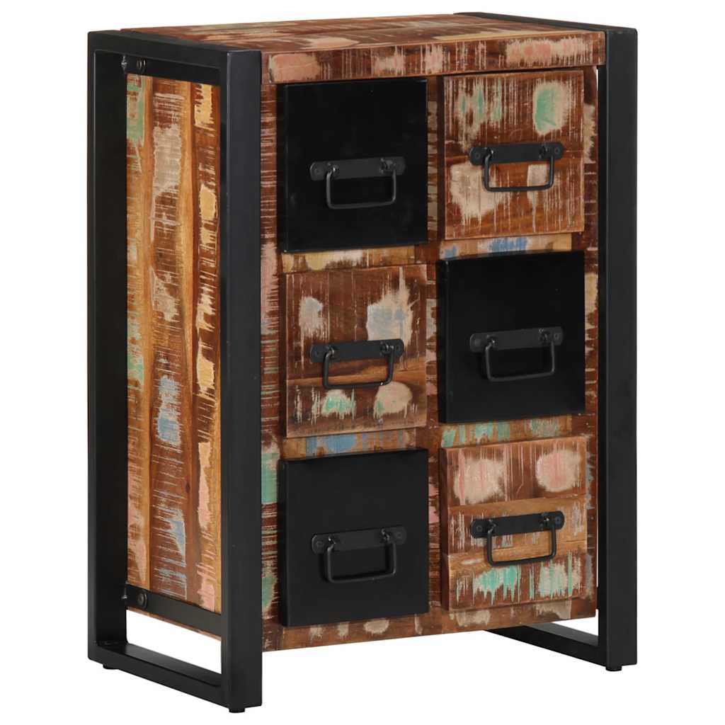 Credenza 50x35x70 in Legno Massello di Recupero - homemem39