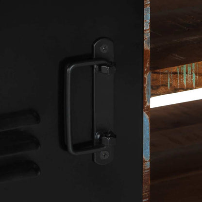 Mobile Porta TV 80x30x35 cm in Legno Massello di Recupero - homemem39