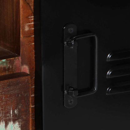 Mobile Porta TV 100x30x35 cm in Legno Massello di Recupero - homemem39