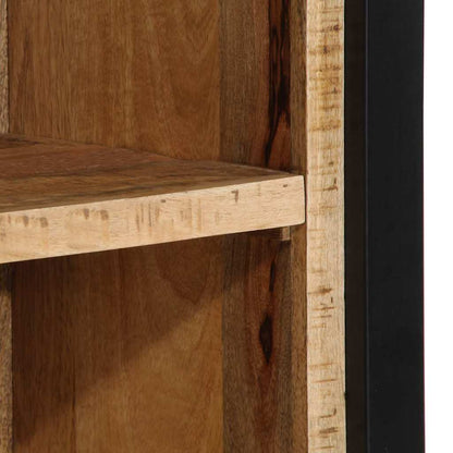 Armadio da Notte Marrone Legno massello di mango | homemem39