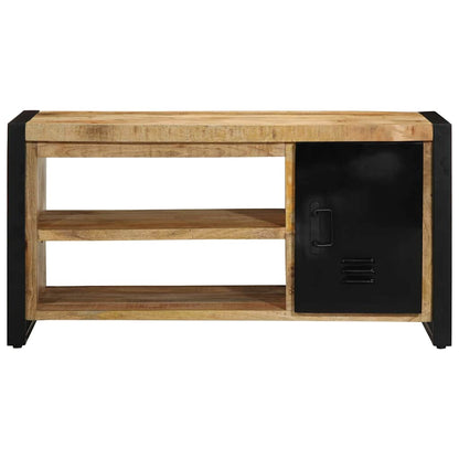 Panca per scarpe Marrone Legno massello di mango