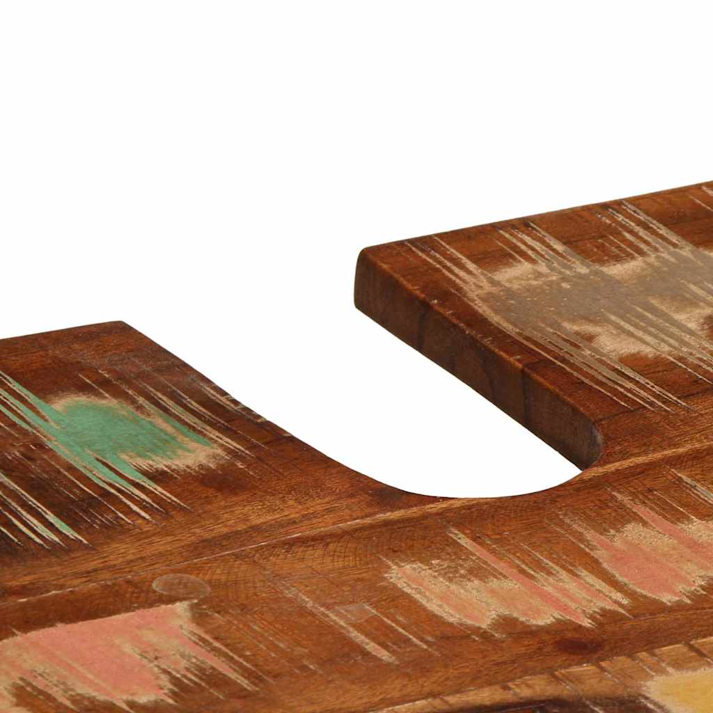 Mobile da Bagno con porta Marrone Legno Recuperato Massello | homemem39