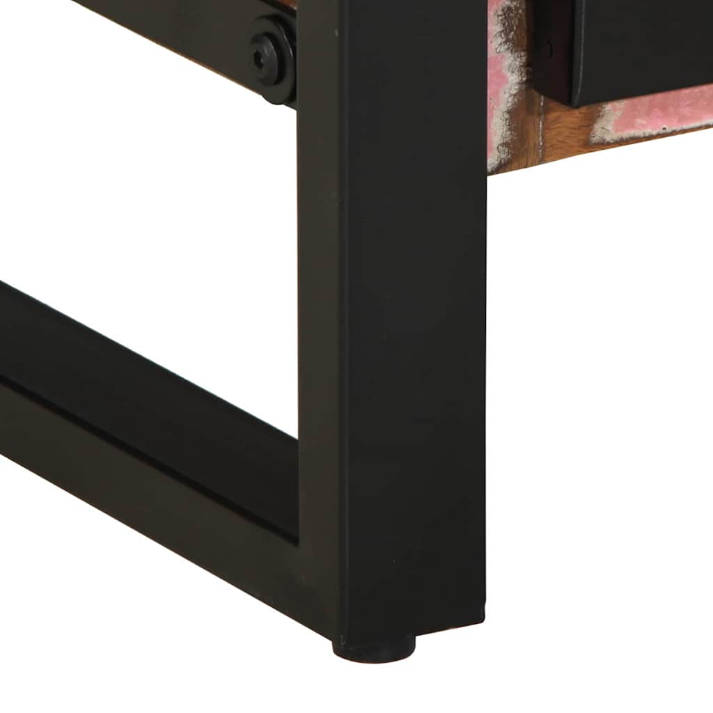 Mobile da Bagno con porta Marrone Legno Recuperato Massello | homemem39
