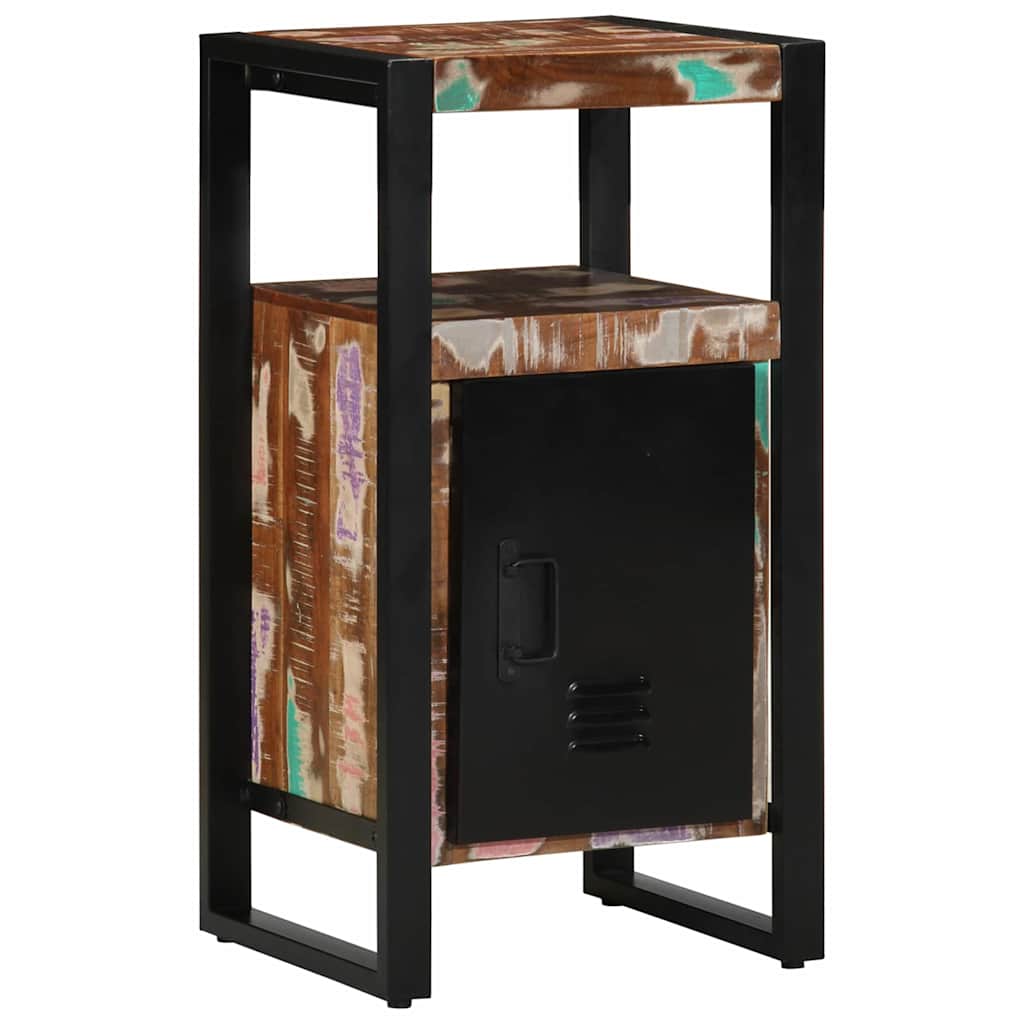 Mobile da Bagno con porta Marrone Legno Recuperato Massello | homemem39