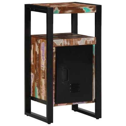 Mobile da Bagno con porta Marrone Legno Recuperato Massello | homemem39