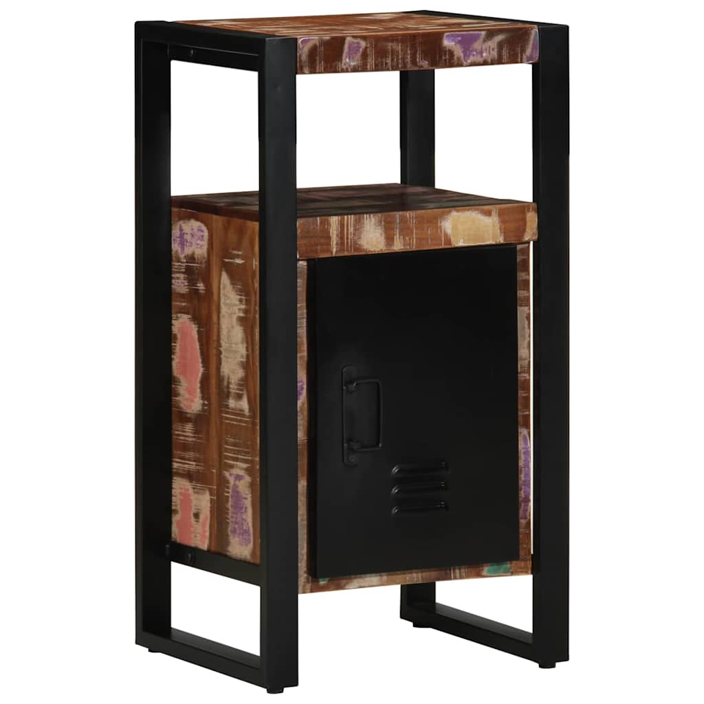 Mobile da Bagno con porta Marrone Legno Recuperato Massello | homemem39