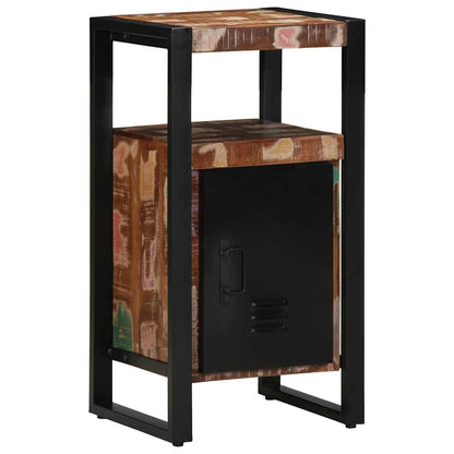 Mobile da Bagno con porta Marrone Legno Recuperato Massello | homemem39