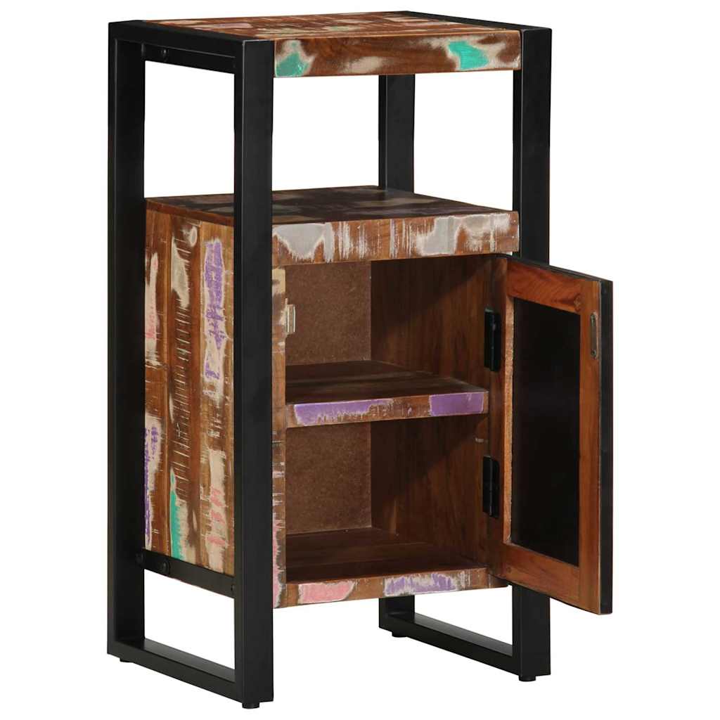 Mobile da Bagno con porta Marrone Legno Recuperato Massello | homemem39