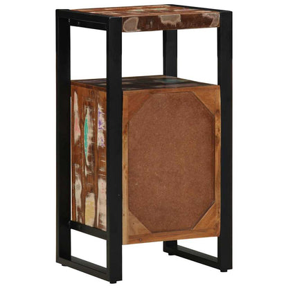 Mobile da Bagno con porta Marrone Legno Recuperato Massello | homemem39