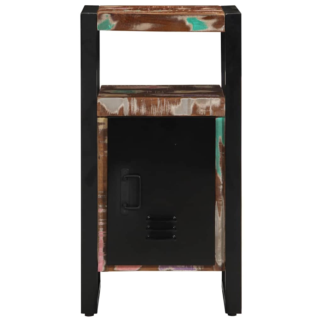 Mobile da Bagno con porta Marrone Legno Recuperato Massello | homemem39