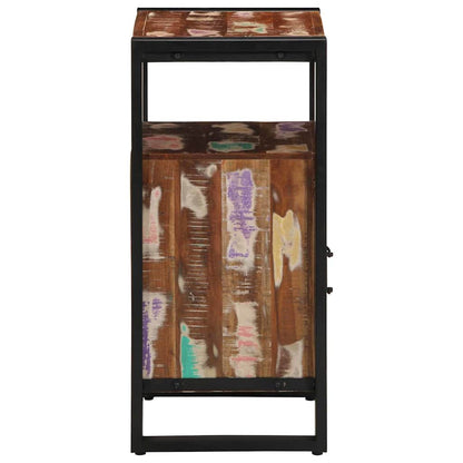 Mobile da Bagno con porta Marrone Legno Recuperato Massello | homemem39