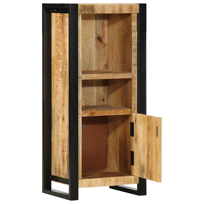 Mobiletto da Bagno 40x30x90 cm Legno Massello Mango Grezzo | homemem39