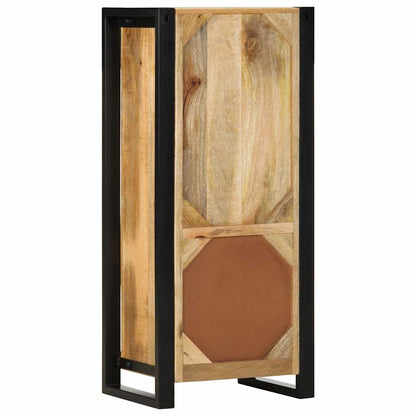 Mobiletto da Bagno 40x30x90 cm Legno Massello Mango Grezzo | homemem39
