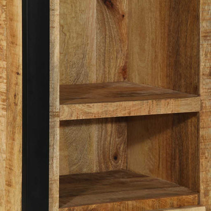 Mobiletto da Bagno 40x30x90 cm Legno Massello Mango Grezzo | homemem39