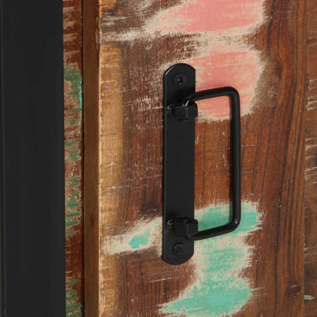 Mobile da Bagno 40x30x90 cm in Legno Massello di Recupero