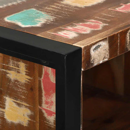 Mobile da Bagno con porta Marrone Legno Recuperato Massello | homemem39