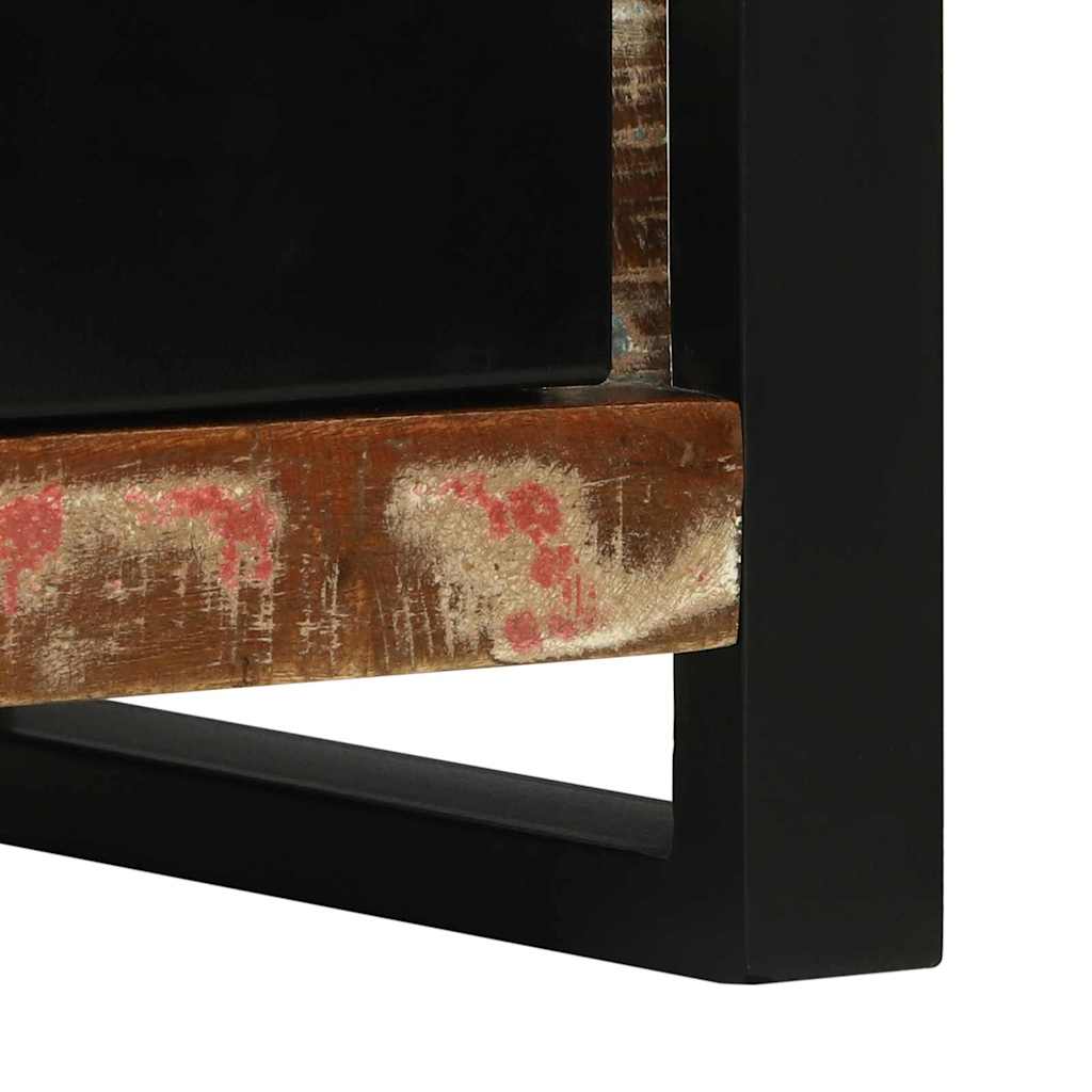 Mobile da Bagno con porta Marrone Legno Recuperato Massello
