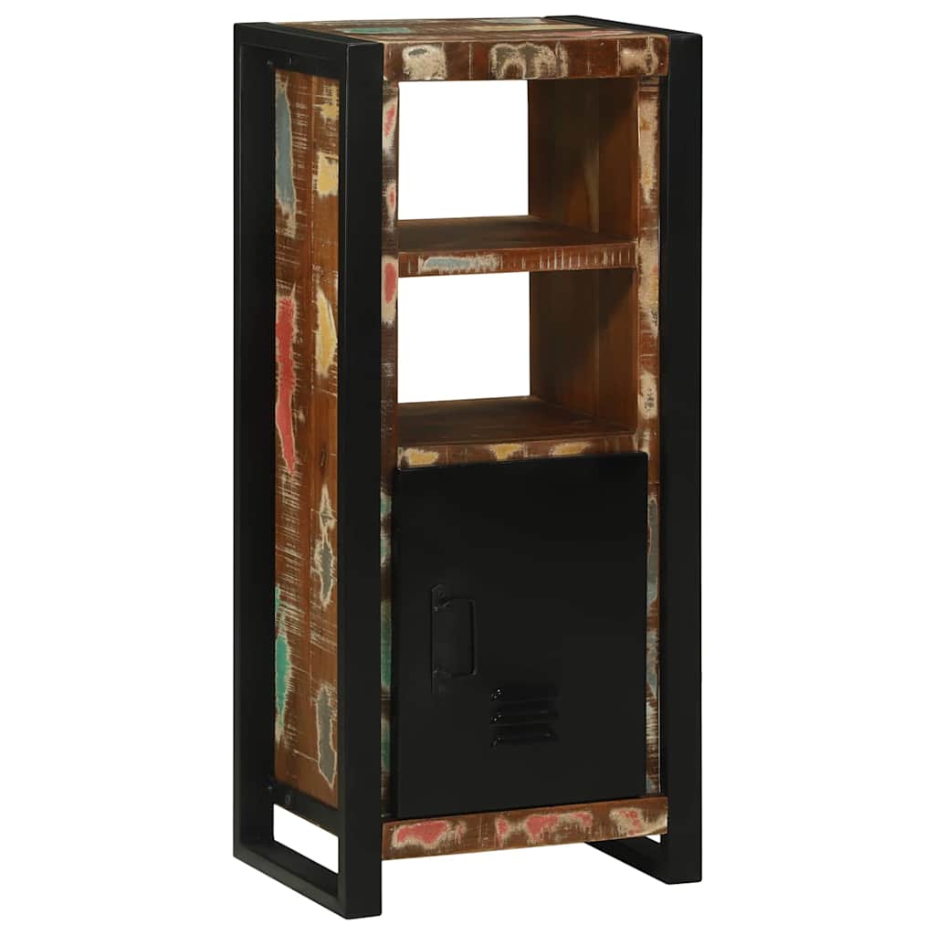 Mobile da Bagno con porta Marrone Legno Recuperato Massello | homemem39