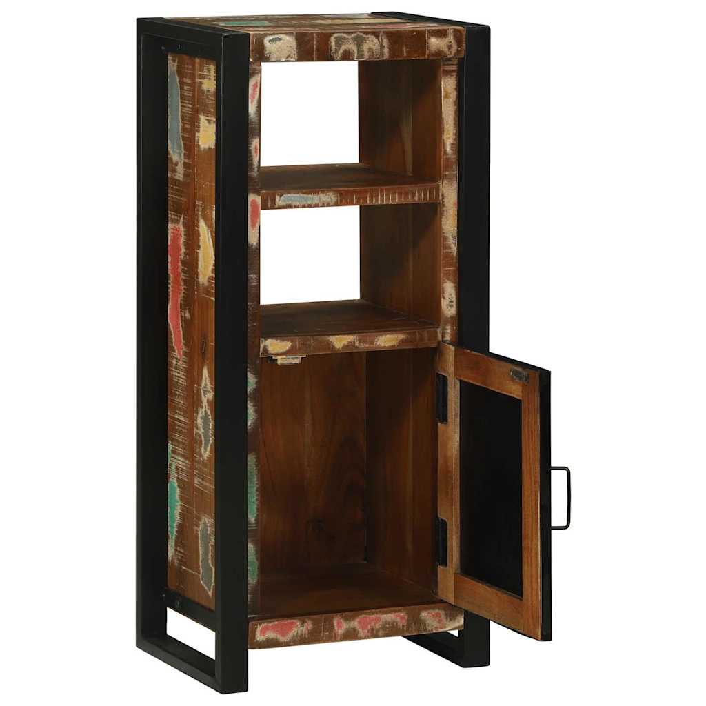 Mobile da Bagno con porta Marrone Legno Recuperato Massello | homemem39