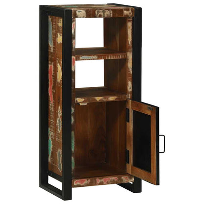 Mobile da Bagno con porta Marrone Legno Recuperato Massello | homemem39