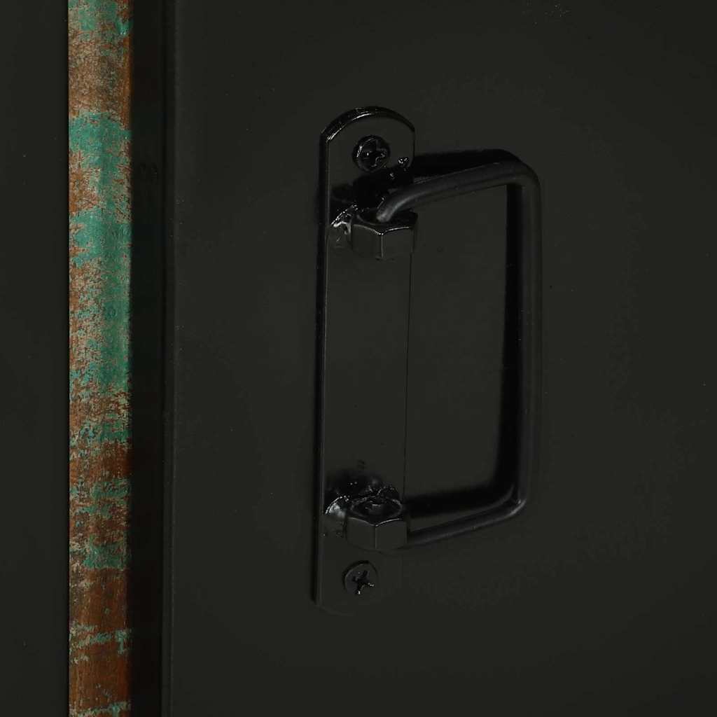Mobile da Bagno con porta Marrone Legno Recuperato Massello