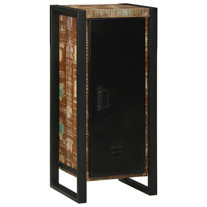 Mobile da Bagno con porta Marrone Legno Recuperato Massello | homemem39